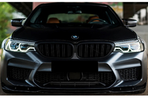 BMW 5. rad G30/G31 2017–2023 M-Look masky obličiek (2017-2020, matná čierna) fotografia 1