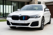 BMW 5. rad G30/G31 2017–2023 Obličkové mriežky M-Look V1 (2021+, M-Color) fotografia 1