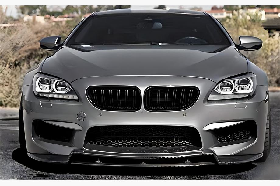 BMW 6. séria F12/F13/F06 2011–2018 Obličkové mriežky M-Look (lesklá čierna) Image