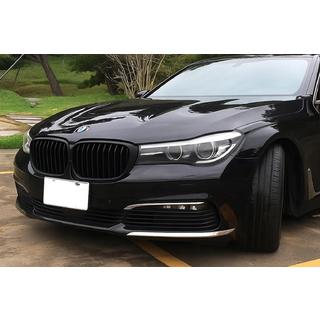 Obličková maska 1 Bar (2016-2019, matná čierna) BMW 7. séria G11/G12 2015–2022 fotografia 1