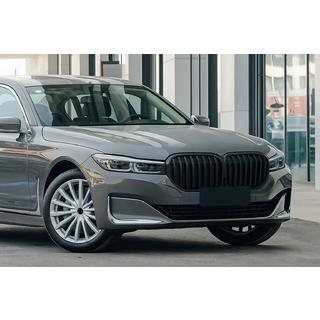 Obličkové mriežky 1 Bar (2019-2022, matná čierna) BMW 7. séria G11/G12 2015–2022 fotografia 1