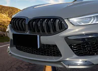 BMW 8. séria G14/G15/G16 2018– M-Look obličkové mriežky (2018-2022, čierny lesk) fotografia 1