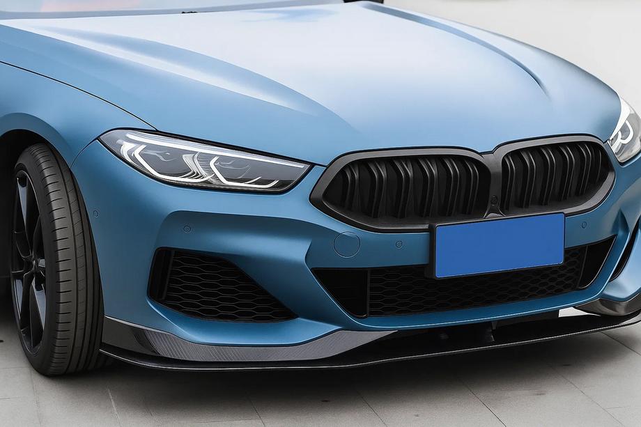 BMW 8. séria G14/G15/G16 2018– Obličkové mriežky M-Look (2023+, matná čierna) Image