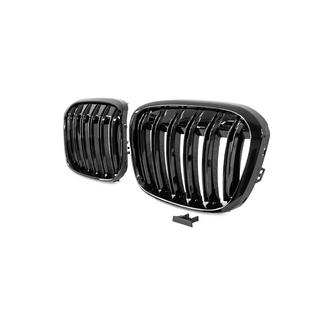 M-Look obličky (2015-2019, čierny lesklý) BMW X1 F48 2015–2022 fotografia 4