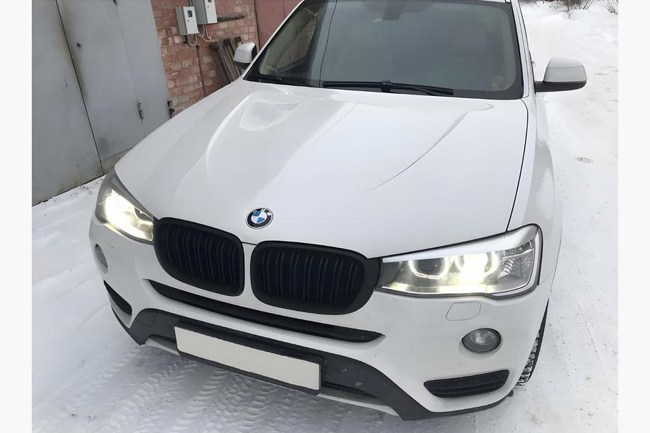 BMW X3 F25 2011–2018 M-Look obličkové mriežky (2014-2018, matná čierna) Image