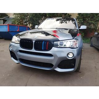 M-Look predná maska – ľadvinky (2014-2018, M-Color) BMW X3 F25 2011–2018 fotografia 1