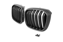 BMW X3 G01 2018– Obličky masky M-Look (2018-2021, matná čierna) fotografia 3