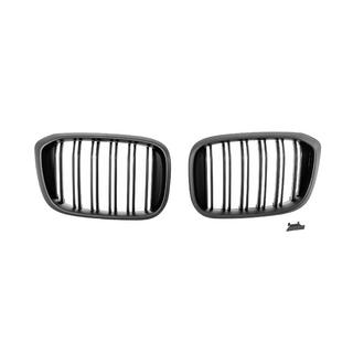 Obličky masky M-Look (2018-2021, matná čierna) BMW X3 G01 2018– fotografia 2