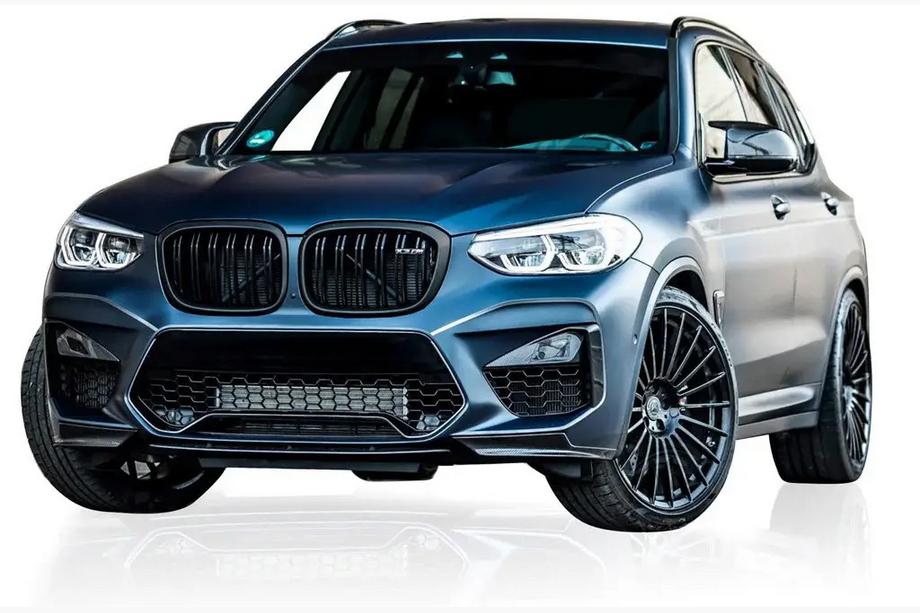 BMW X3 G01 2018– Obličky masky M-Look (2018-2021, matná čierna) Image