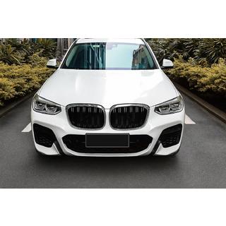 M-Look obličkové mriežky (2018-2021, lesklá čierna s chrómovým lemovaním) BMW X3 G01 2018– fotografia 1