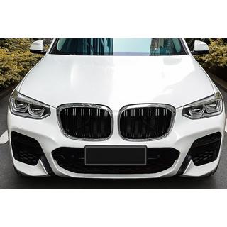 M-Look obličkové mriežky (2018-2021, lesklá čierna s chrómovým lemovaním) BMW X4 G02 2018– fotografia 1