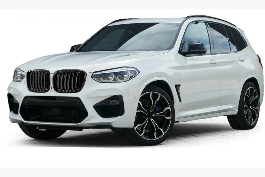 BMW X3 G01 2018– Obličky 1 Bar (2018-2021, čierny lesklý) Image