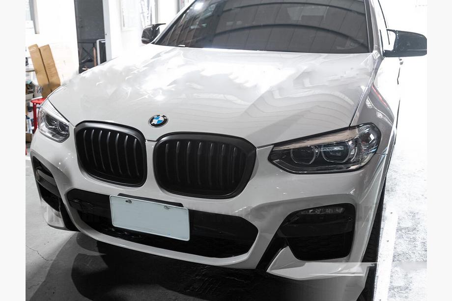 BMW X3 G01 2018– Obličkové mriežky 1 Bar (2018-2021, matná čierna) Image