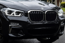 BMW X3 G01 2018– Obličkové mriežky 1 Bar (2018-2021, čierny lesk s chrómovým rámikom) fotografia 1