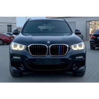 Obličkové mriežky 1 Bar (2018-2021, M-Color s chrómovým rámikom) BMW X3 G01 2018– fotografia 1