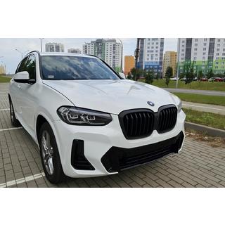 Predná mriežka 1 Bar (2021+, matná čierna) BMW X3 G01 2018–
