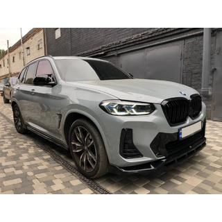M-Look obličkové mriežky (2021+, lesklá čierna) BMW X3 G01 2018– fotografia 1