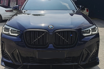BMW X3 G01 2018– Ľadvinky M-Look (2021+, matná čierna) fotografia 3