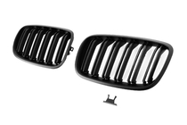 BMW X5 E70 2007–2013 M-Look ľadvinky (matná čierna) fotografia 4