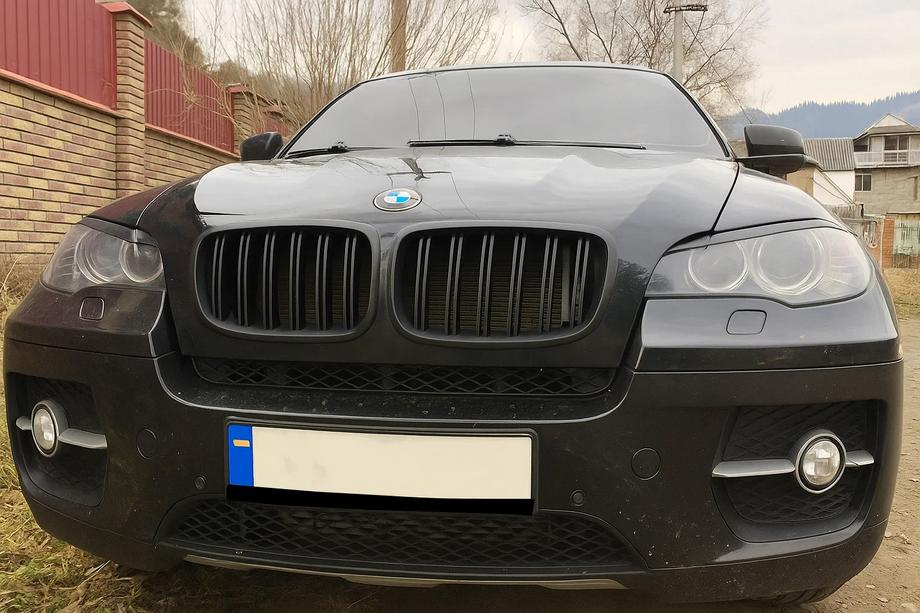 BMW X6 E71 2008–2014 M-Look ľadvinky (matná čierna) Image