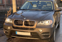BMW X6 E71 2008–2014 M-Look obličkové mriežky (čierny lesk s chrómovým lemom) fotografia 3