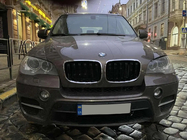 BMW X6 E71 2008–2014 M-Look obličkové mriežky (čierny lesk s chrómovým lemom) fotografia 1