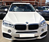 BMW X5 F15 2013–2018 M-Look obličkové mriežky (čierny lesk s chrómovým lemom) fotografia 5