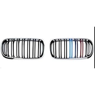 Obličkové mriežky M-Look (M-Color s chrómovým lemom) BMW X5 F15 2013–2018 fotografia 2