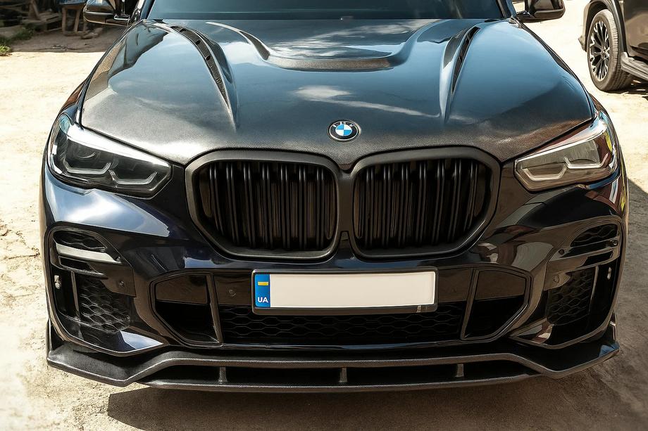 BMW X5 G05 2019–2026 Obličkové mriežky M-Look (2019-2022, matná čierna) Image