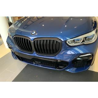 Obličkové mriežky 1 Bar (2019-2022, matná čierna) BMW X5 G05 2019–2026 fotografia 1