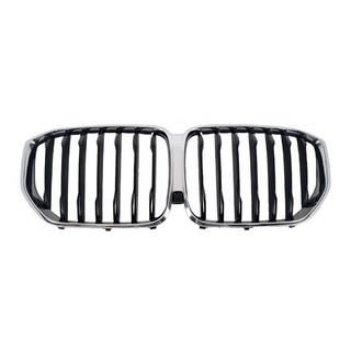 Obličkové mriežky 1 Bar (2019-2022, čierny lesk s chrómovým lemovaním) BMW X5 G05 2019–2026 fotografia 2