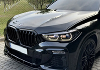 BMW X6 G06 2019–2027 Obličkové mriežky 1 Bar (2019-2022, lesklá čierna) fotografia 7