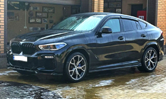 BMW X6 G06 2019–2027 M-Look obličkové mriežky (2019-2022, lesklá čierna) fotografia 2