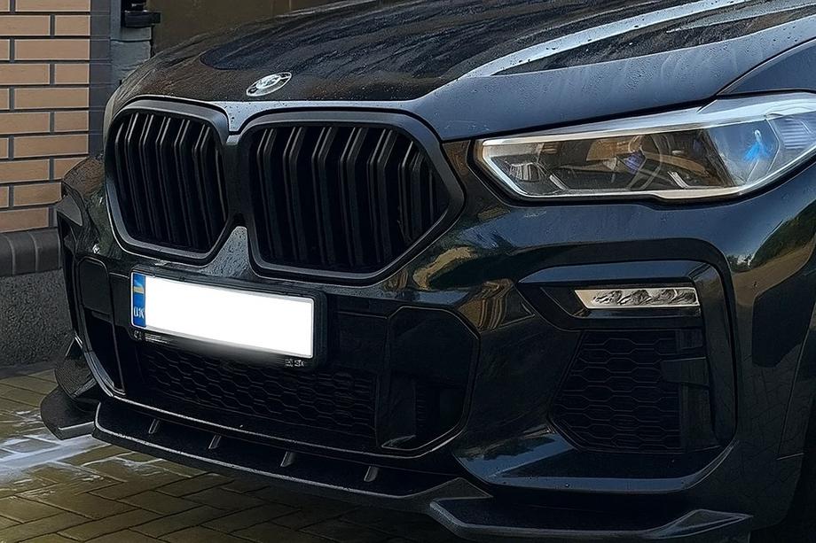 BMW X6 G06 2019–2027 Obličkové mriežky M-Look (2019-2022, matná čierna) Image