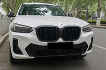 BMW X3 G01 2018– M-look obličková maska (pre G08i, matná čierna) fotografia 1