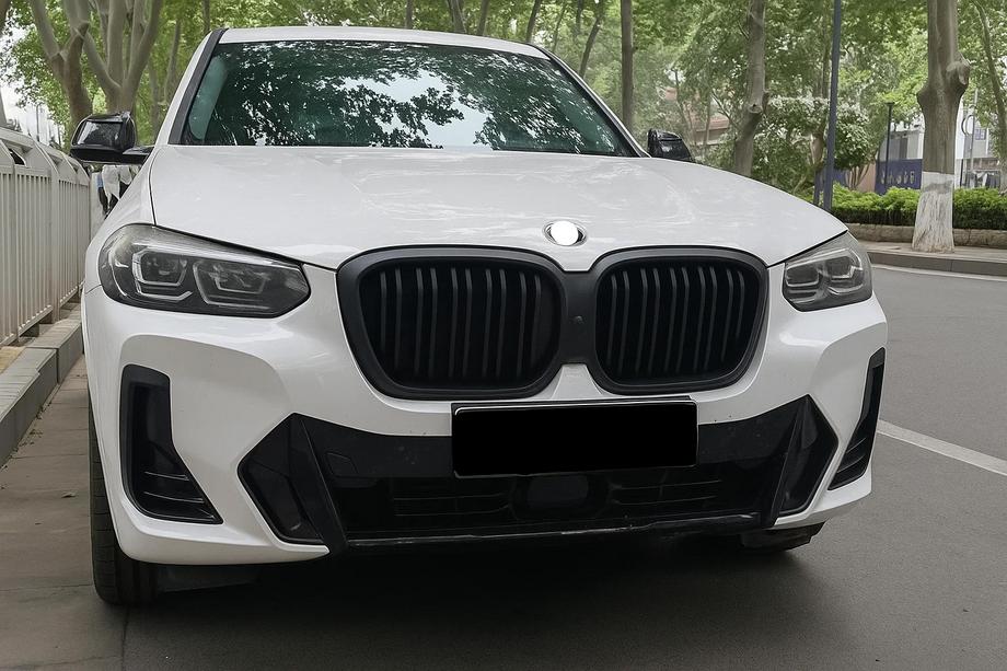 BMW X3 G01 2018– M-look obličková maska (pre G08i, matná čierna) Image