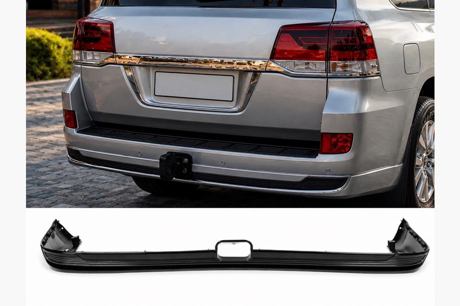 Toyota Land Cruiser 200 2007–2021 Zadný difúzor – kryt bez chrómu 2016-2021 (Executive 2019/2021, pre ťažné zariadenie) Biela farba Image