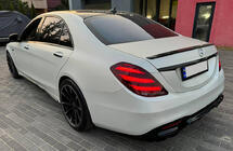 Mercedes S-class W222 2013–2022 Zadný difúzor BRB (na lakovanie, 2018+) fotografia 3