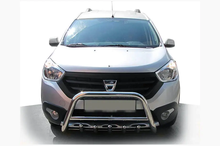 Dacia Dokker 2013–2022 Predný ochranný rám WT003 (nerez) Image