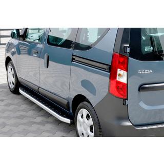 Bočné nášľapy Fullmond (2 ks, hliník) Dacia Dokker 2013–2022 fotografia 1