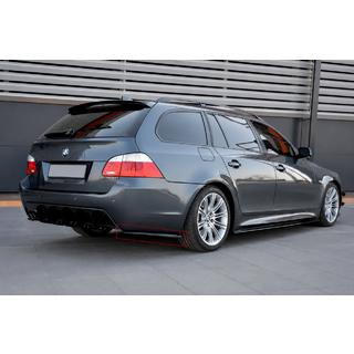 Zadné FLAP nadstavce DPT (čierny lesk) BMW 5. rad E60/E61 2003–2010 fotografia 1