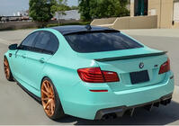BMW 5. rad F10/F11 2010–2016 M4-Style V2 spojler na kufor (pre F10, čierny lesklý) fotografia 1