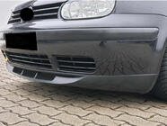 Volkswagen Golf 4 1997–2006 Predný lip spojler DPT (matná čierna) fotografia 3