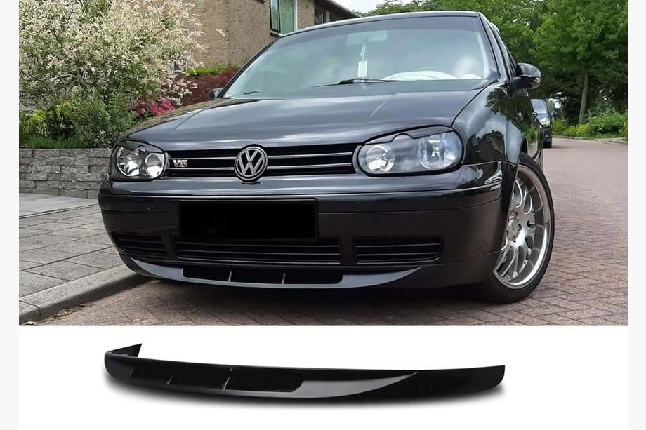 Volkswagen Golf 4 1997–2006 Predný lip spojler DPT (matná čierna) Image