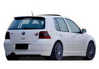 Volkswagen Golf 4 1997–2006 Zadný difúzor DPT (čierny matný) fotografia 1