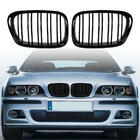 BMW 5. séria E39 1996–2003 Ľadvinové mriežky M-Look (2000-2003, čierny lesk) fotografia 1