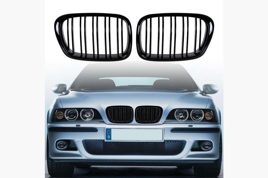 BMW 5. séria E39 1996–2003 Ľadvinové mriežky M-Look (2000-2003, čierny lesk) Image