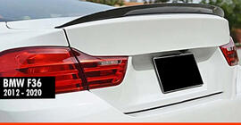 BMW 4 séria F32/F33/F36 2012–2020 Spojler MP-Style (pre F36, čierny lesk) fotografia 1
