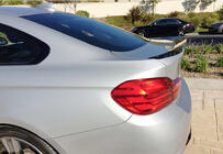 BMW 4 séria F32/F33/F36 2012–2020 Spojler MP-Style (pre F36, čierny lesk) fotografia 3