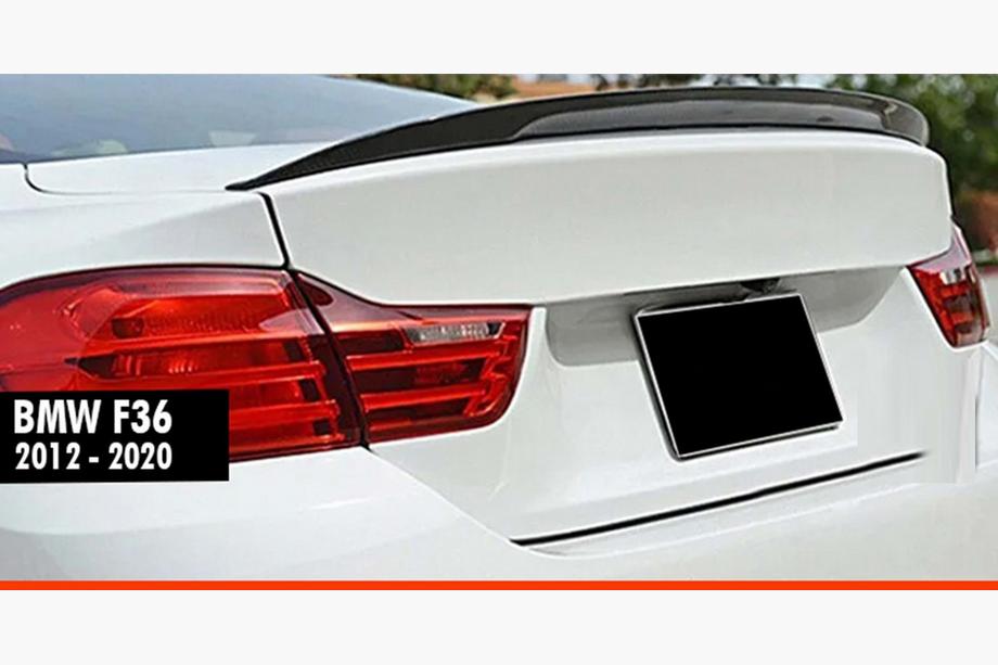 BMW 4 séria F32/F33/F36 2012–2020 Spojler MP-Style (pre F36, čierny lesk) Image
